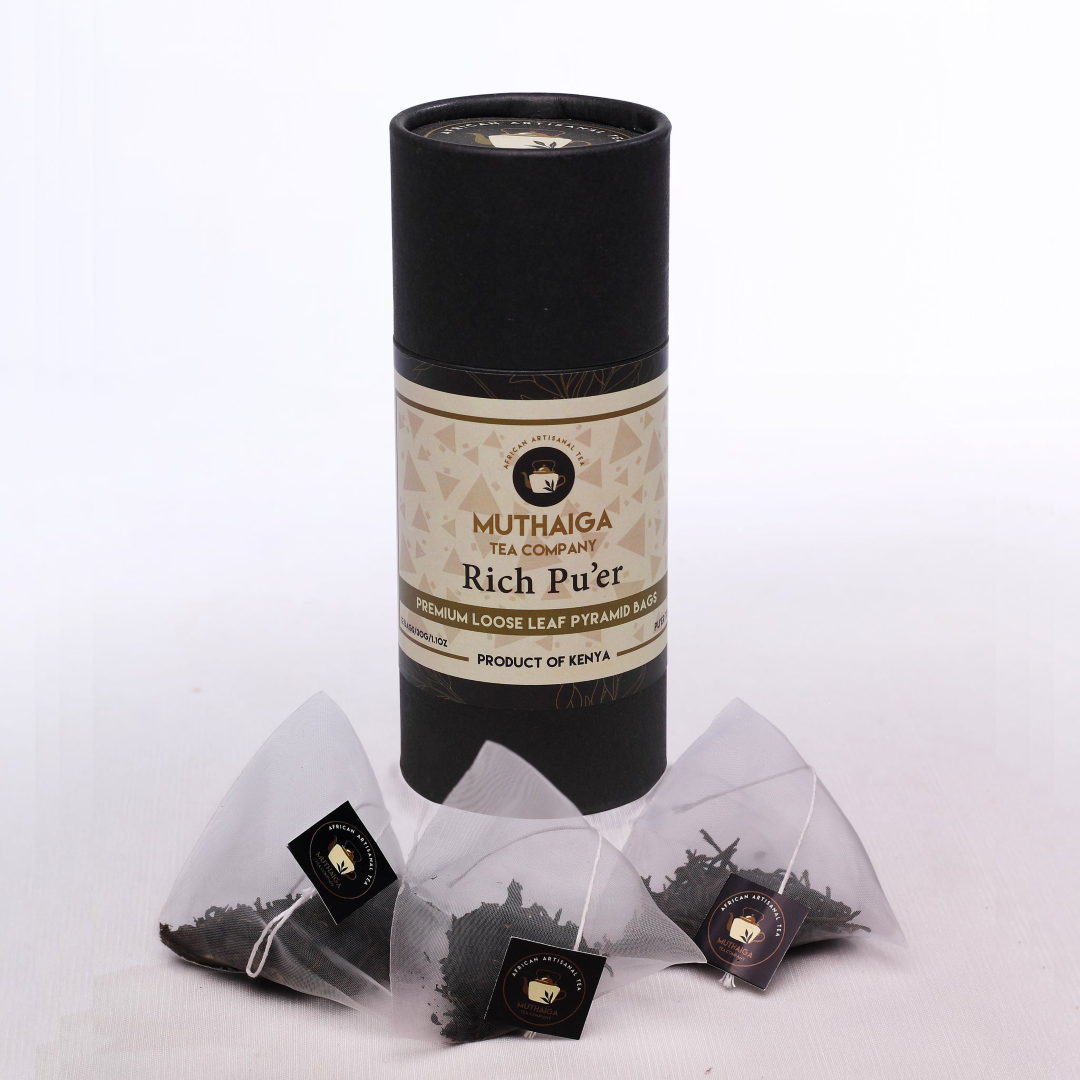 MUTHAIGA RICH PU'ER PYRAMID T/BAG TUBE